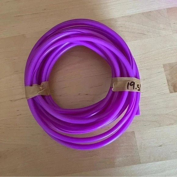 K'nex PURPLE Track Tubing One 19 Foot Long Piece serpent Roller Coaster Parts - Picture 1 of 2